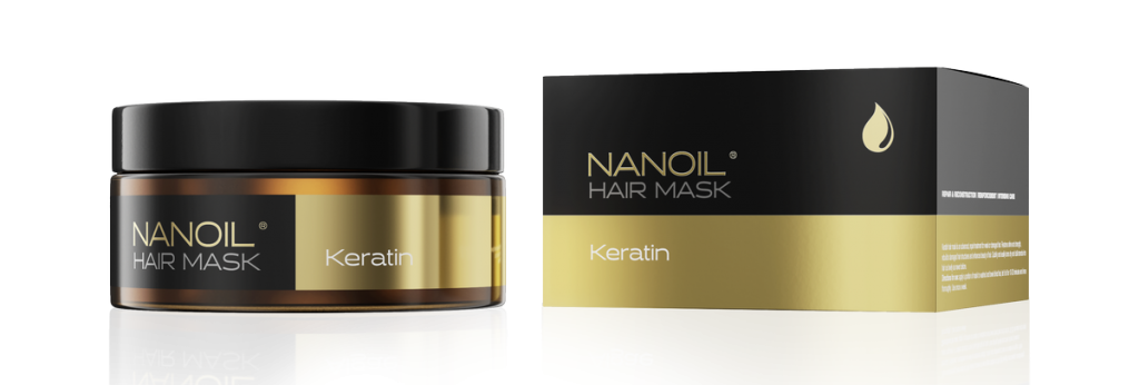 Repairing hair mask Nanoil Keratin